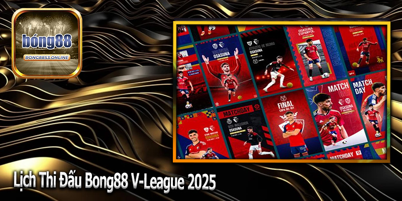 Lịch Thi Đấu Bong88 V-League 2025